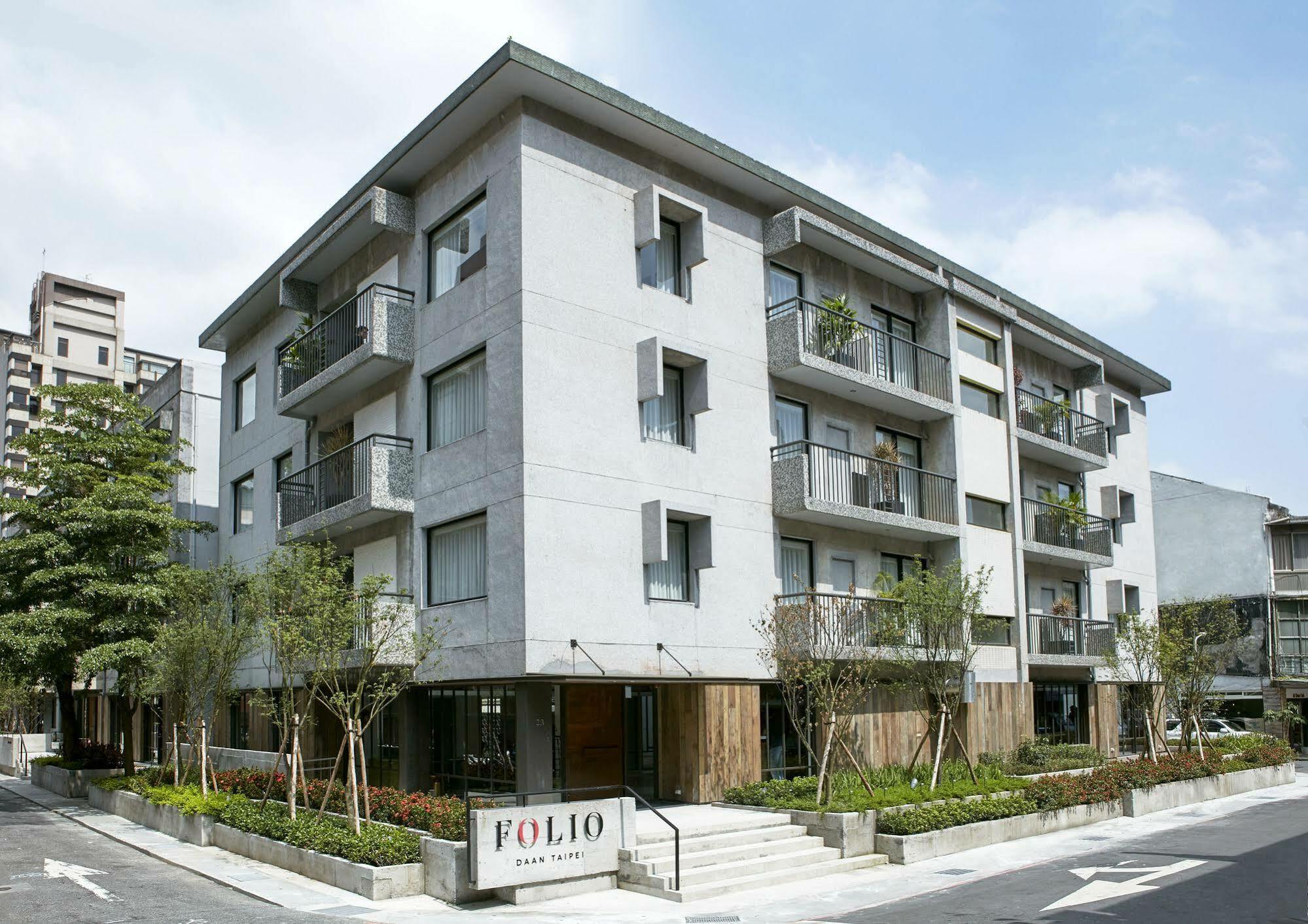 Hotel Folio Daan Taipéi Exterior foto